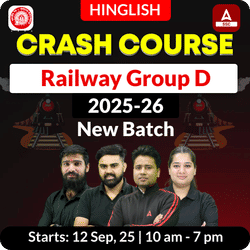 Railway Group D Crash Course with Test Series and Ebook for 2025-26 | Hinglish | Online Live Classes By Adda247
